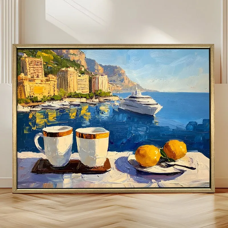 Coastara Canvas Wall Painting With Frame media 4