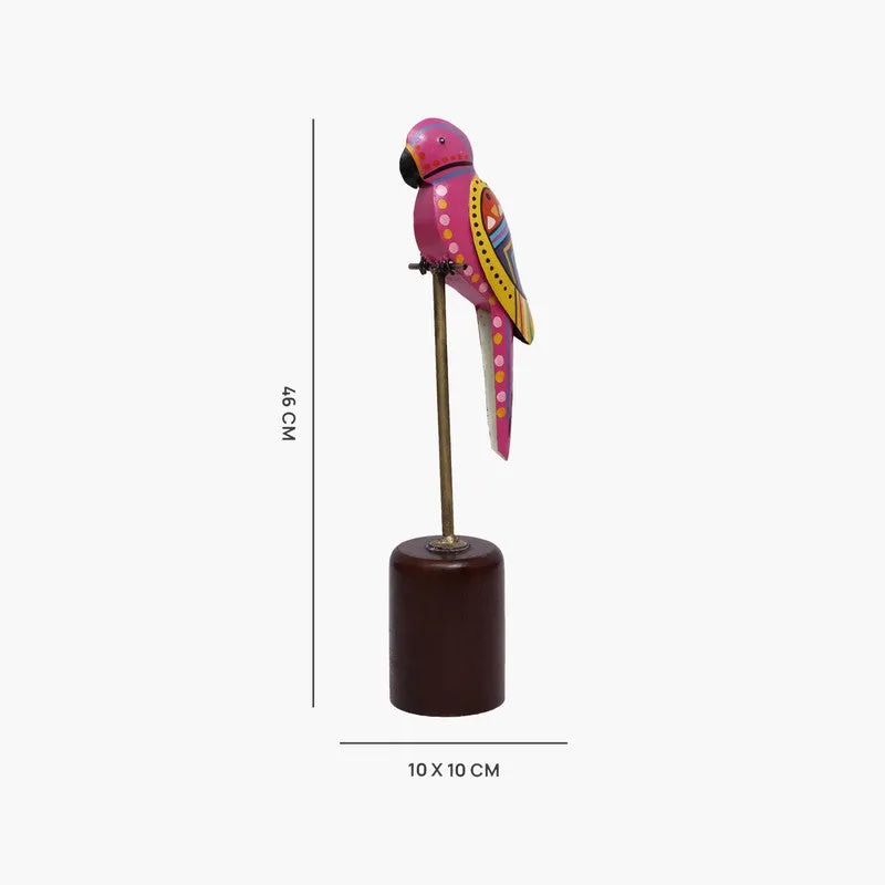 Boho Bird Metal Showpiece media 6