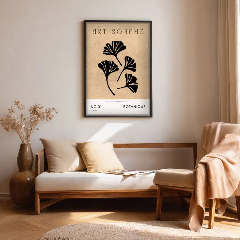 Florent Canvas Wall Painting With Black Frame media 1