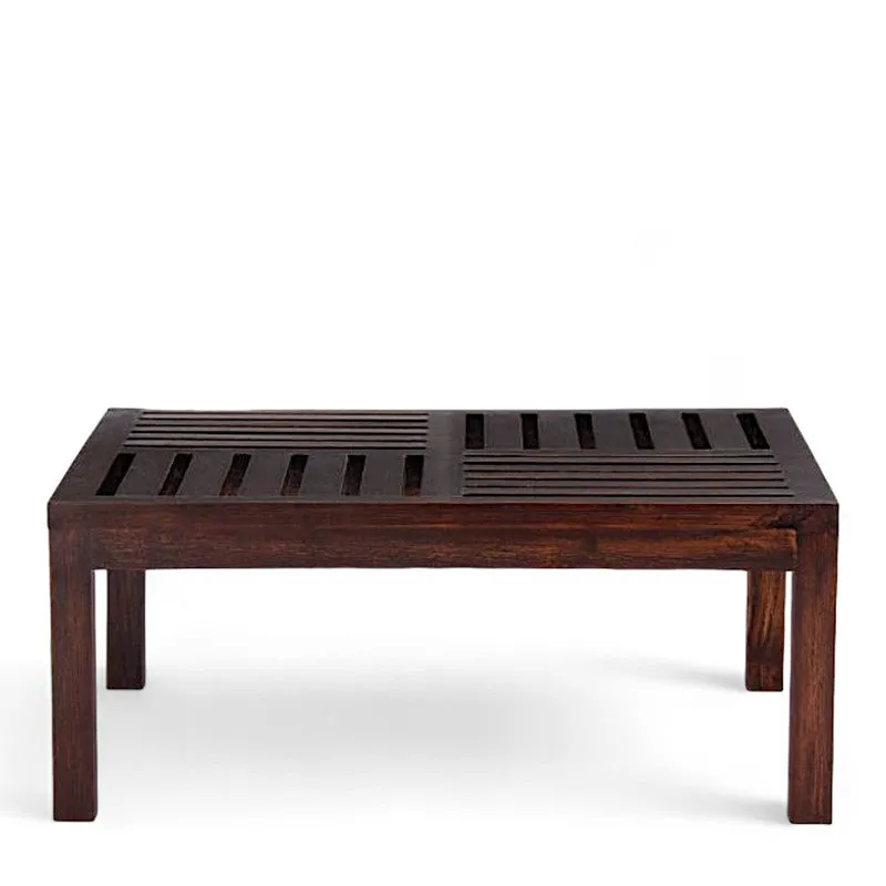 Nervon Sheesham Wooden Center Table media 5