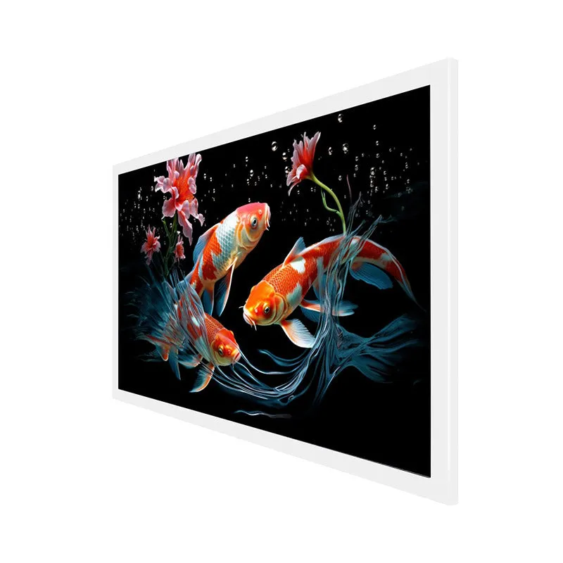 Magical Waters Wall Painting With Frame media 6