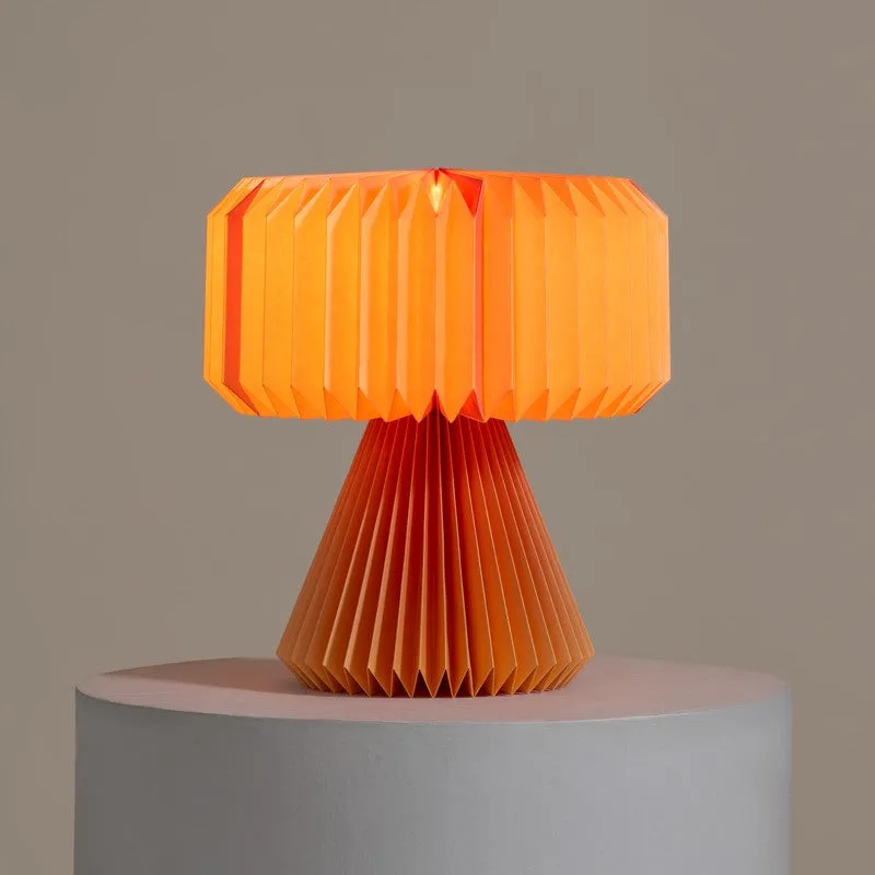 Fig Living Ori Peach Glow Table Lamp- Pink media 1