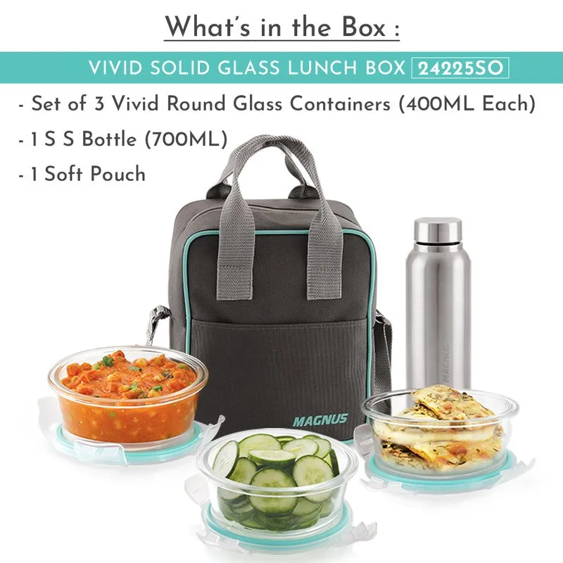 Dovex Lunch Box with Bottle & Lunch Bag - Five Piece Set media 5