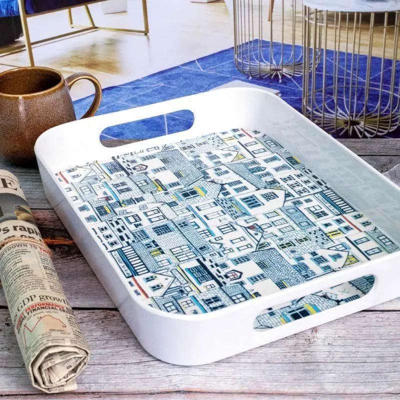 Blue City Serving Tray media 1