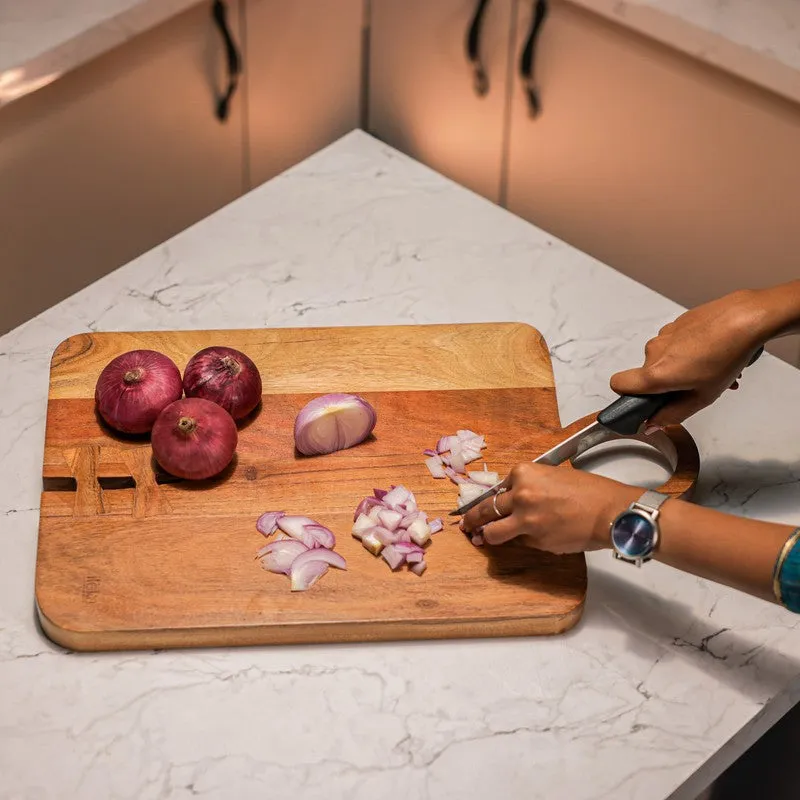 TimberArc Wood Kitchen Chopping Board media 4