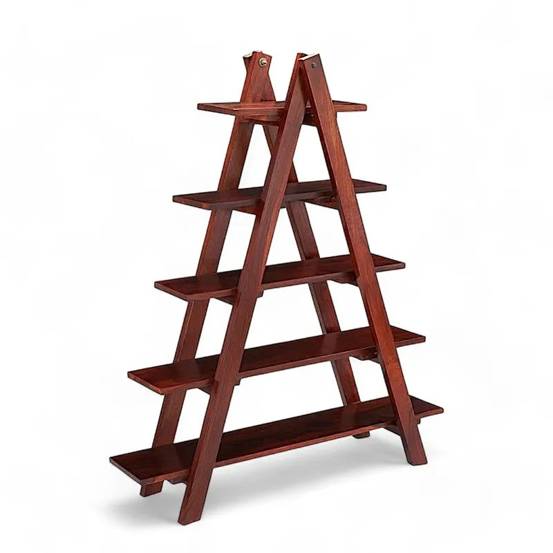 Uverox Sheesham Wooden Rack - Brown media 5