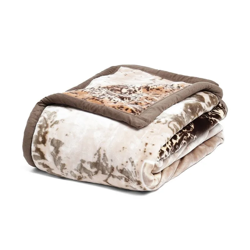 Monte Carlo Earthy Elegance Blanket - 850 GSM media 5