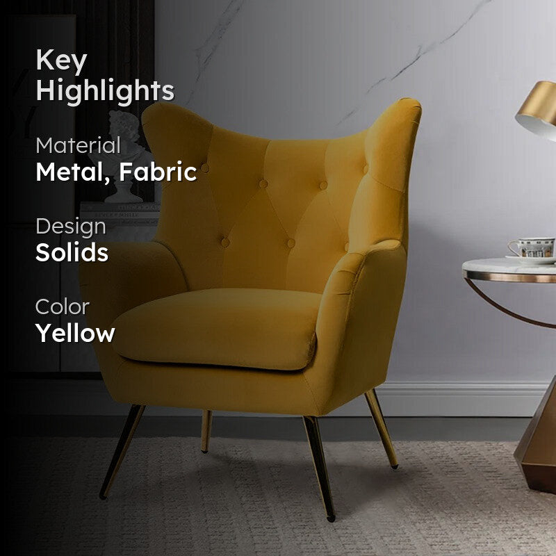 Dawson Lounge Chair - Yellow media 2