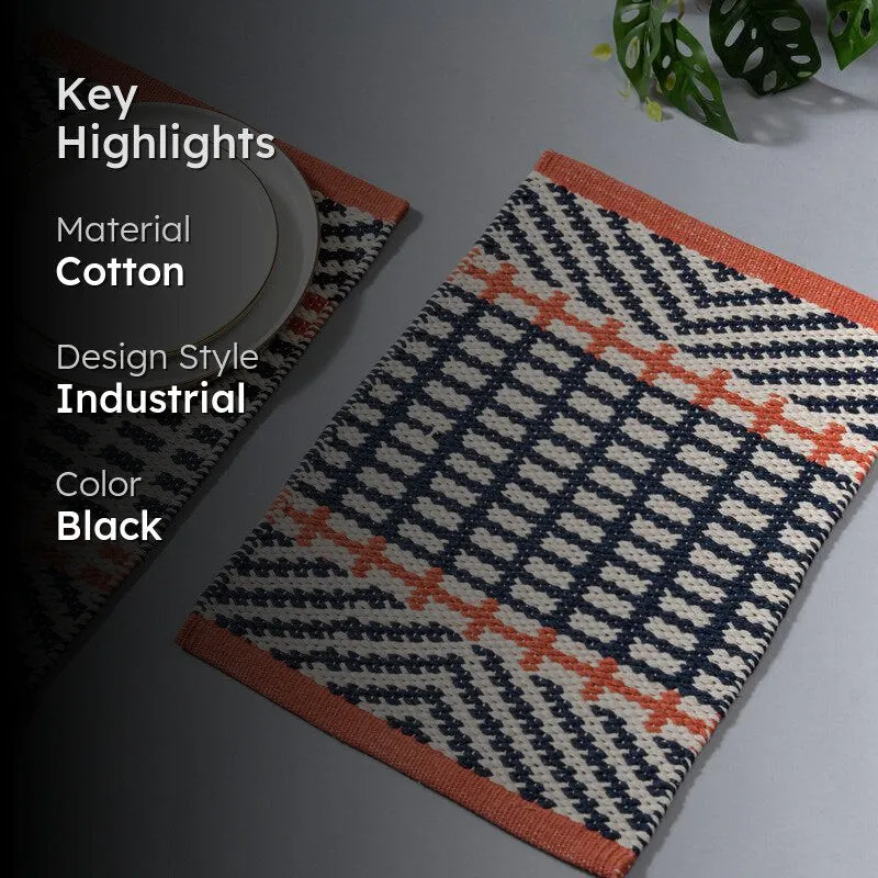Kebi Handwoven Table Mat - Set Of Two media 2