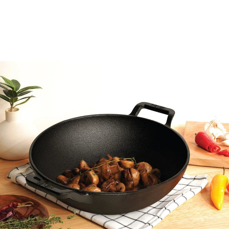 Meyer Cast Iron Kadhai - 2000 mL media 7