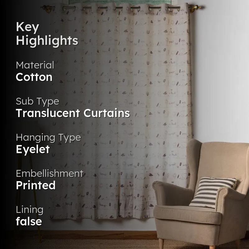 Stone Age Cotton Curtains media 2