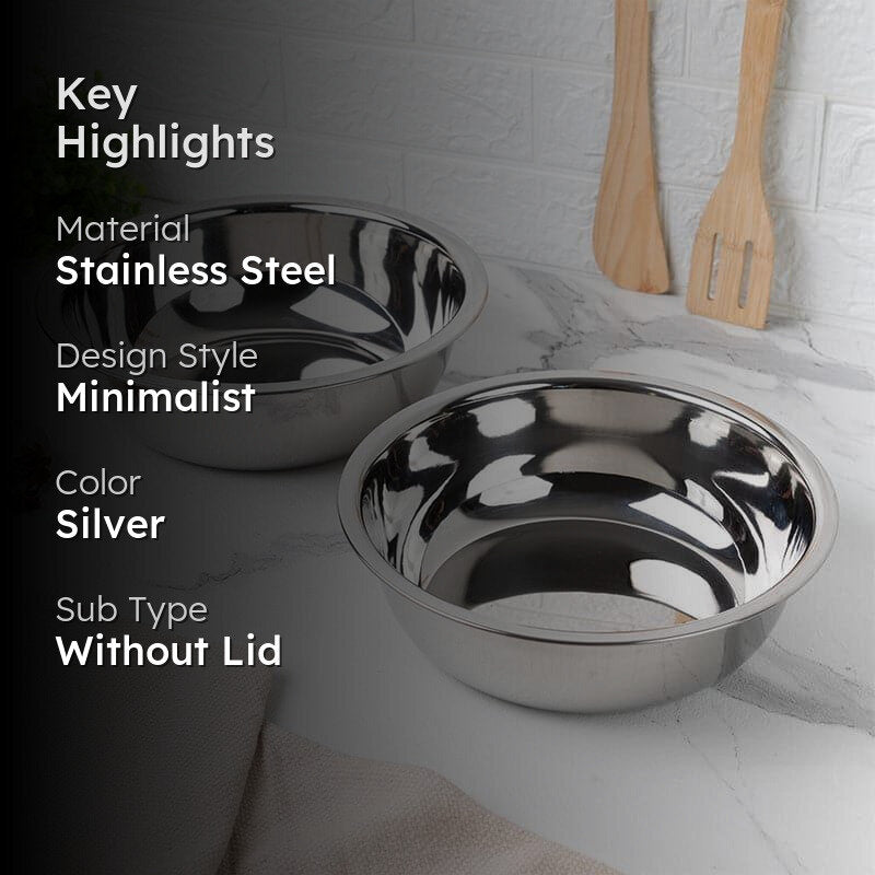 Blend Bliss Mixing Bowl (2200/2800 mL) - Set Of Two media 2