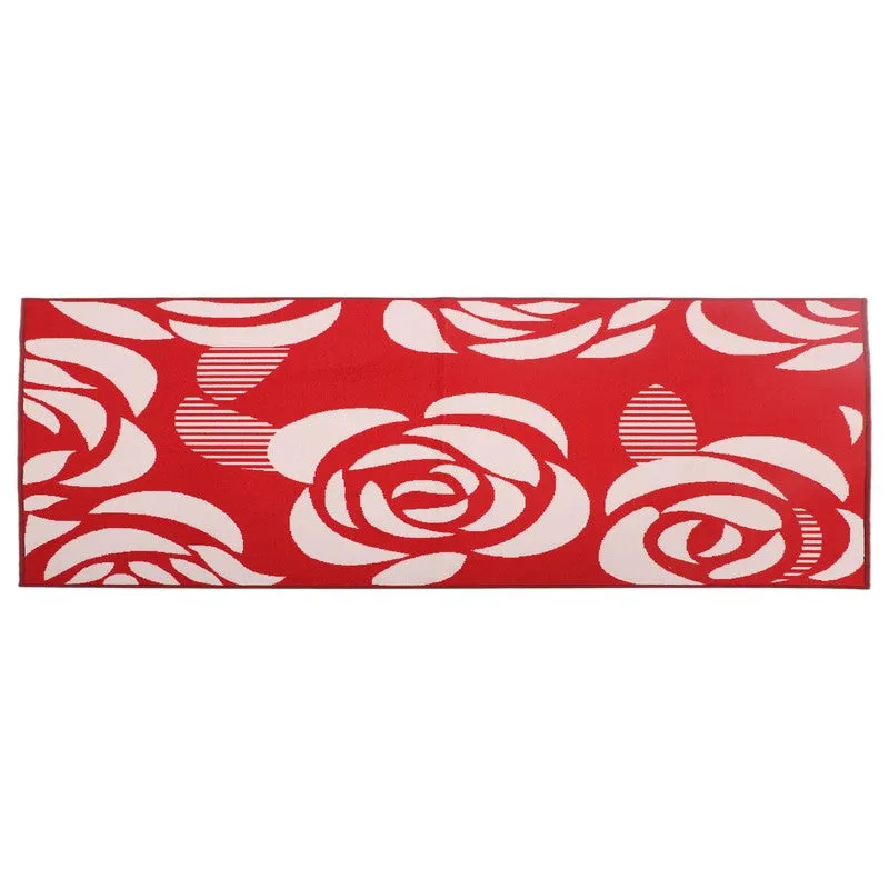 Rosella Nylon Runner Rug - Red media 1