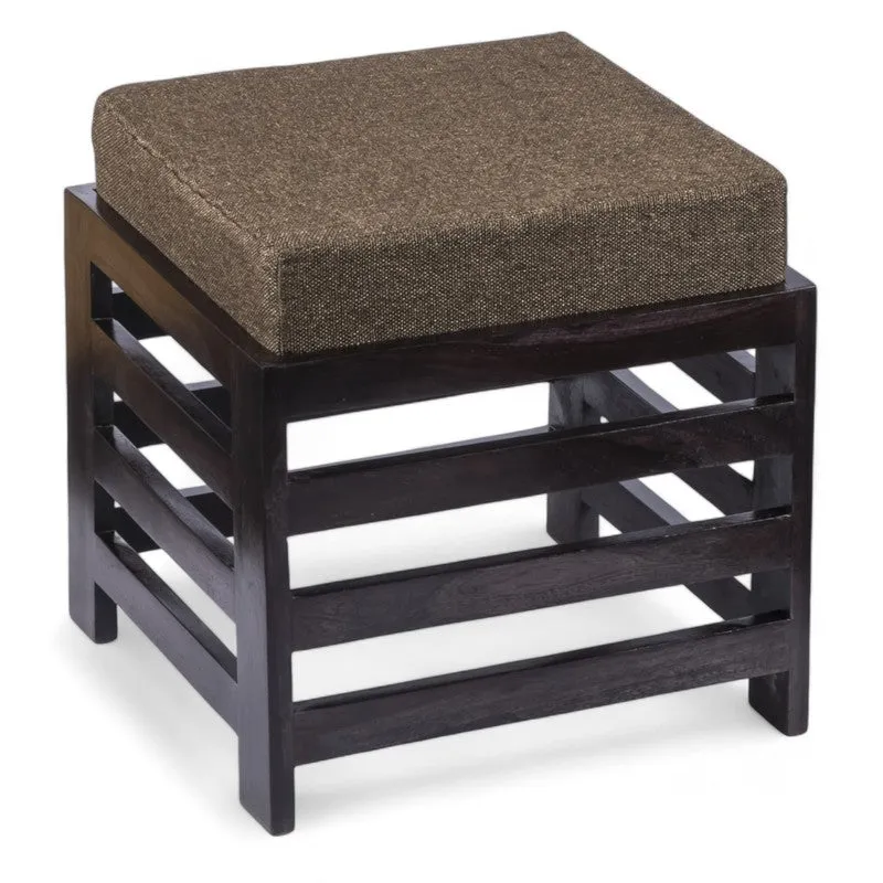 Uzeno Sheesham Wooden Bench with Stool (Brown) - Two Piece Set media 3
