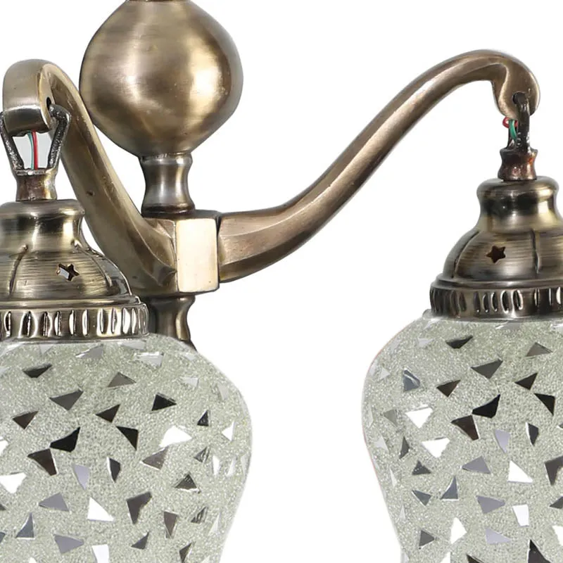 Swarna Metal Mosaic Wall Lamp media 8
