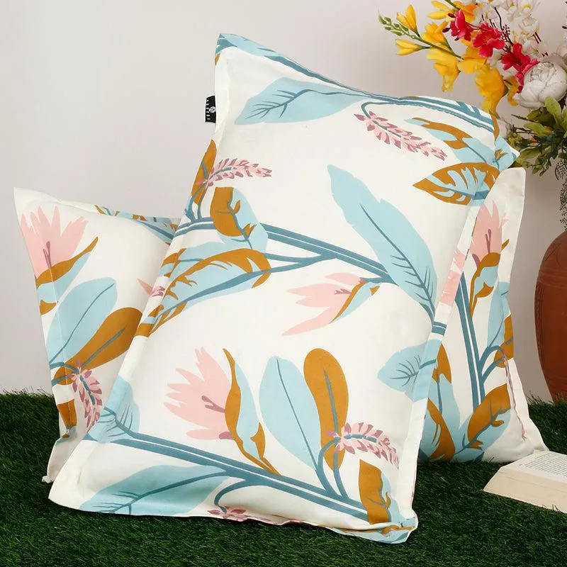 Tropical Plush Pillow Cover - Set Of Two media 1