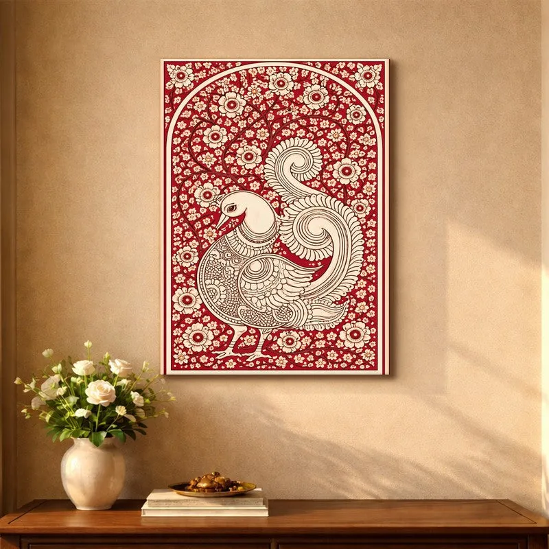 Peacock Nebula Canvas Wall Art & Paintings media 5