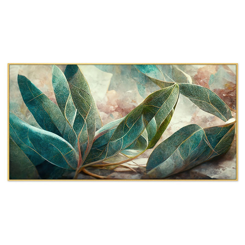 Wisp Of Leaves Canvas Wall Painting media 3
