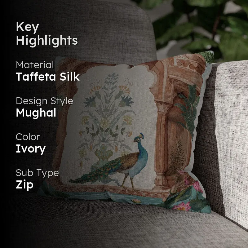 Royal Mayura Arch Cushion Cover media 2