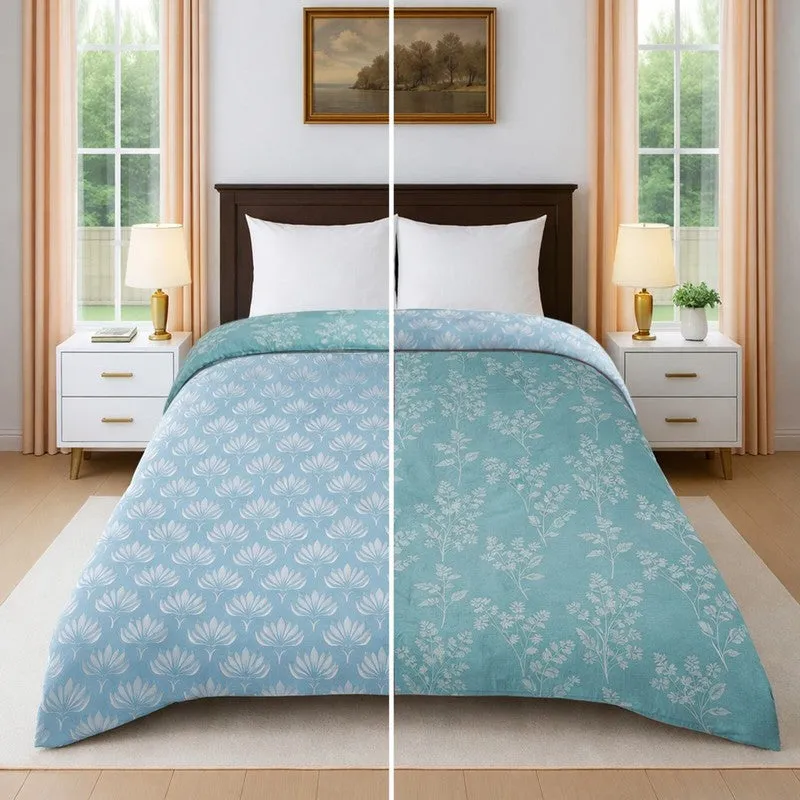 CozyAura Reversible Cotton Comforter - 350 GSM media 3