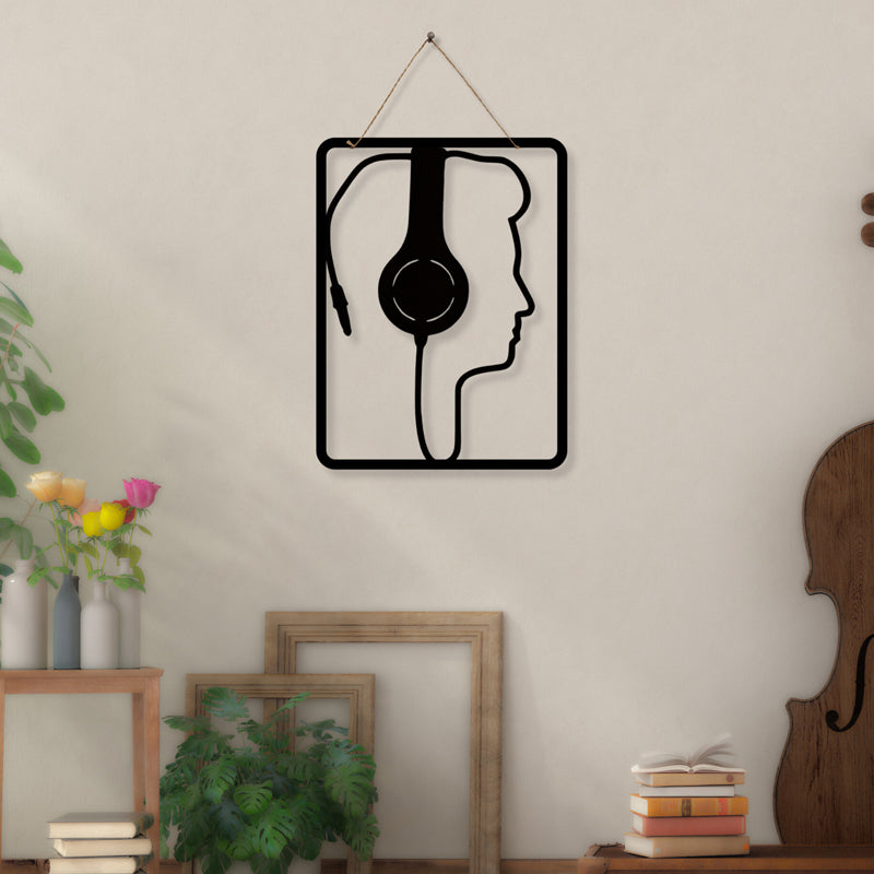 Lost In Music Iron Wall Accent