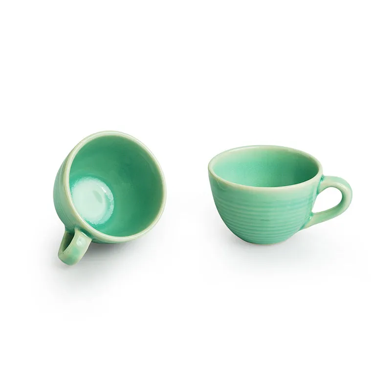 Zen Cha Ceramic Tea Set (840 mL/130 mL) - Three Piece Set media 4