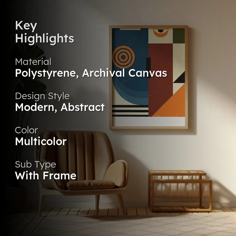 Artistic Evolutions Archival Canvas Wall Art - Natural Brown Frame media 2