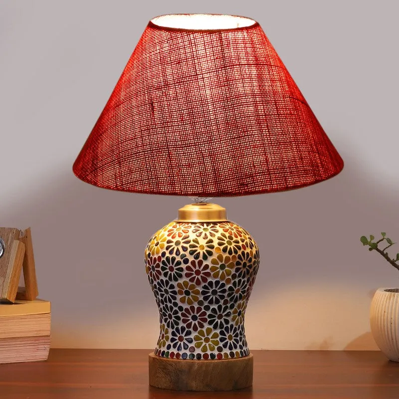 Loomelle Wooden Table Lamp - Multicolor media 3
