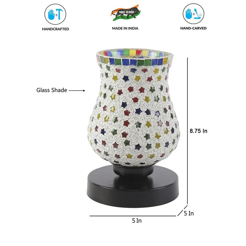 Lunara Mosaic Glass Table Lamp - Multicolor media 8