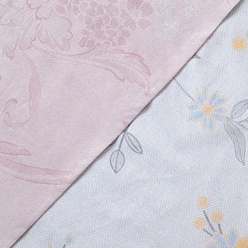 Aaavar Printed Reversible Cotton Bedsheet (Pink & White) - 170 TC media 8
