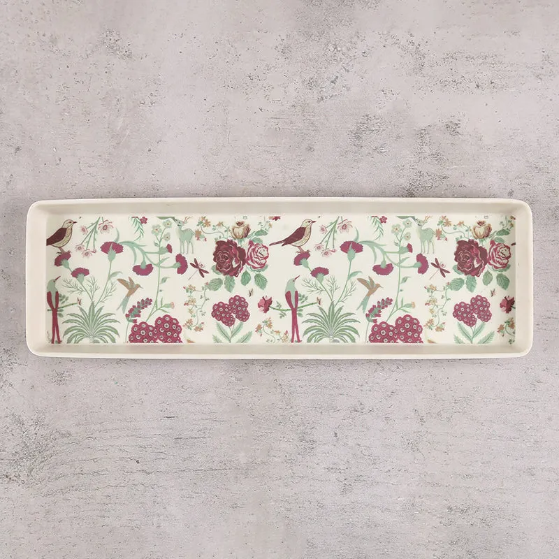 India Circus Minuet Bone China Snack Bowl With Tray (150 mL) - Four Piece Set media 6