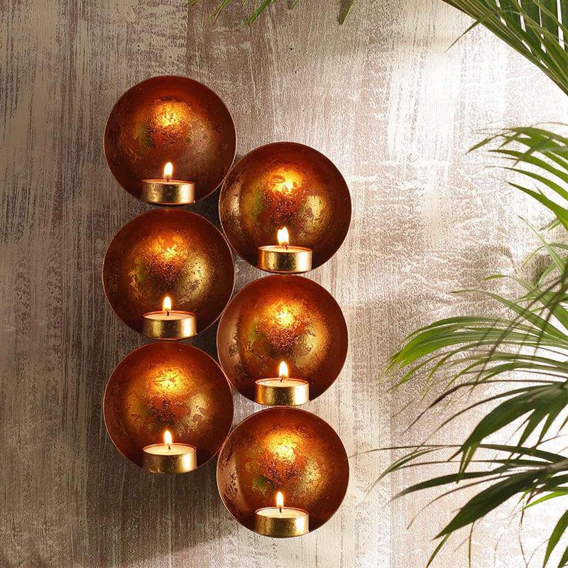 Mahima Wall Hanging Tealight Candle Holder