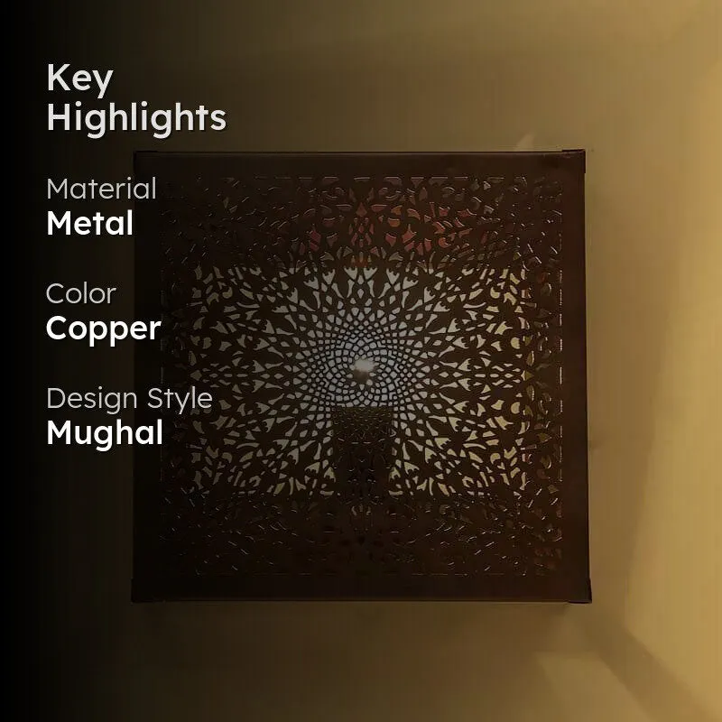 Aishaa Metal Wall Lamp media 2