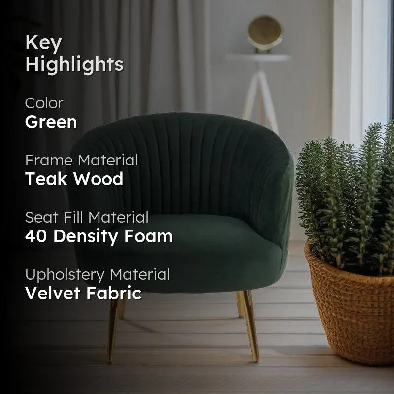 Mosselle Soft Rise Accent Chair - Green media 2