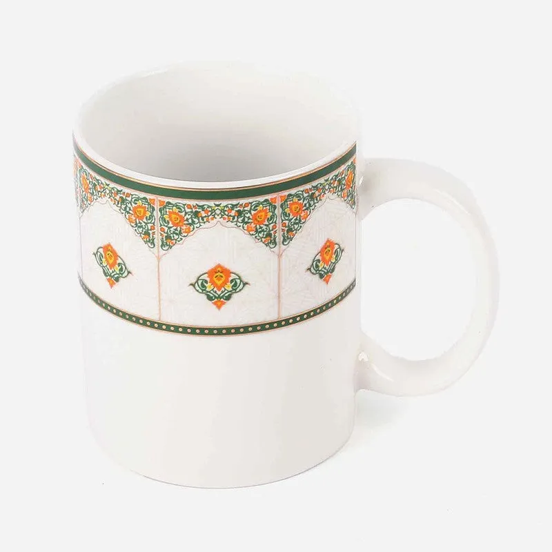 Linea 24k Gold Brushed Porcelain Coffee Mug (350 mL Each) - Set Of Six media 6