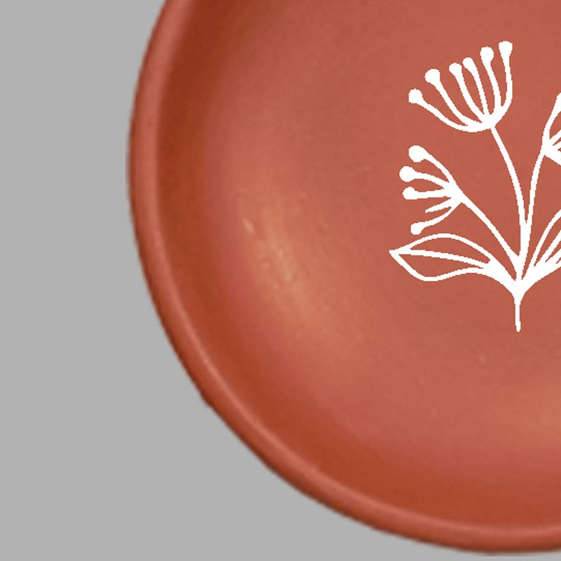 Botanical Terracotta Wall Plate - Set Of Nine media 7