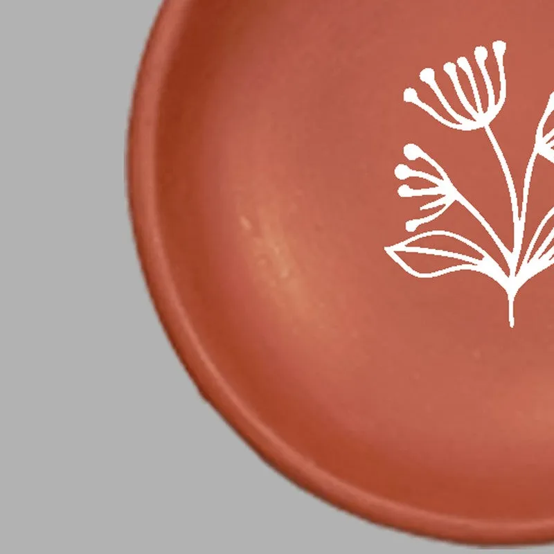 Botanical Terracotta Wall Plate - Set Of Nine media 7