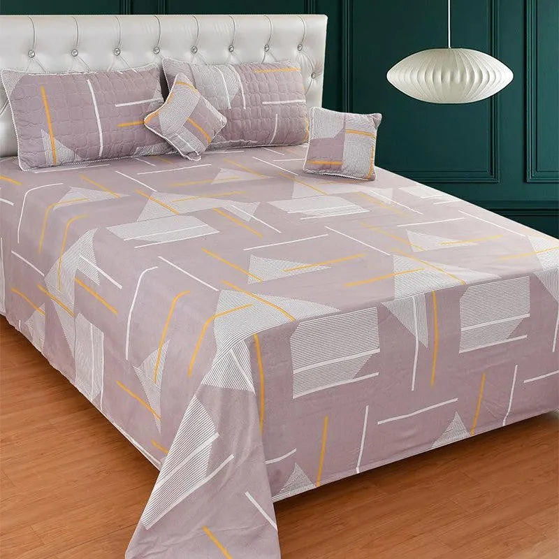 Advia Pompom Laced Microfiber Bedding Set - Five Piece Set media 1