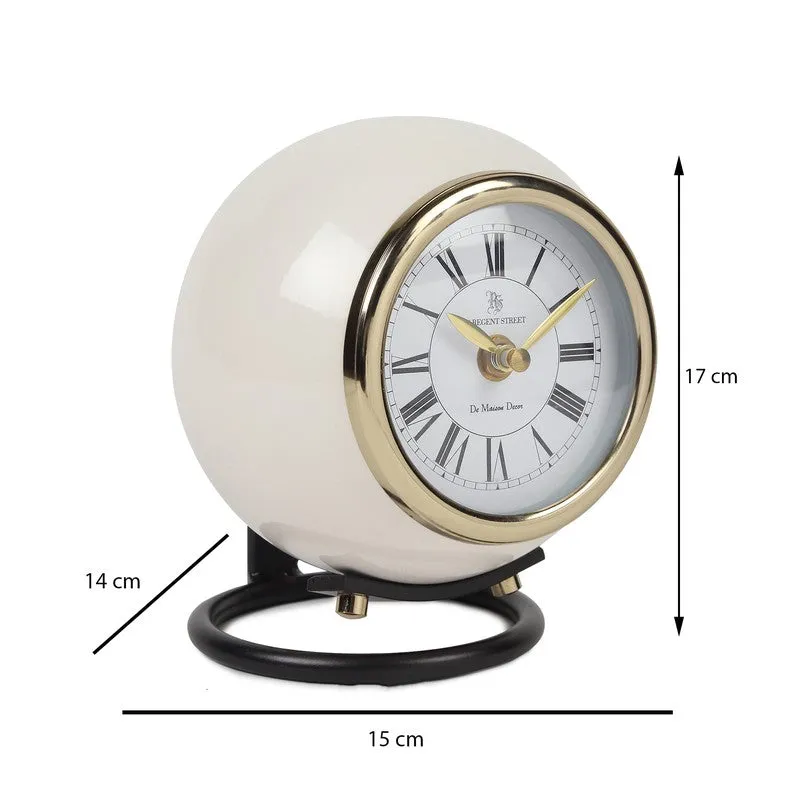 Chrono Charm Round Table Clock media 7