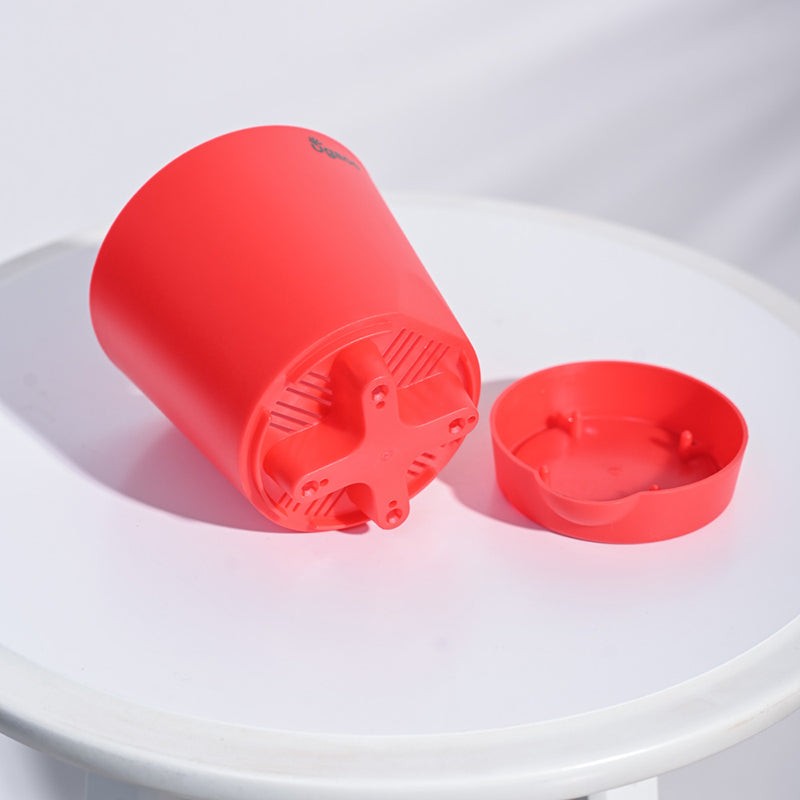 Ugaoo Bare Root Plastic Planter (Red) - Set Of Five media 4
