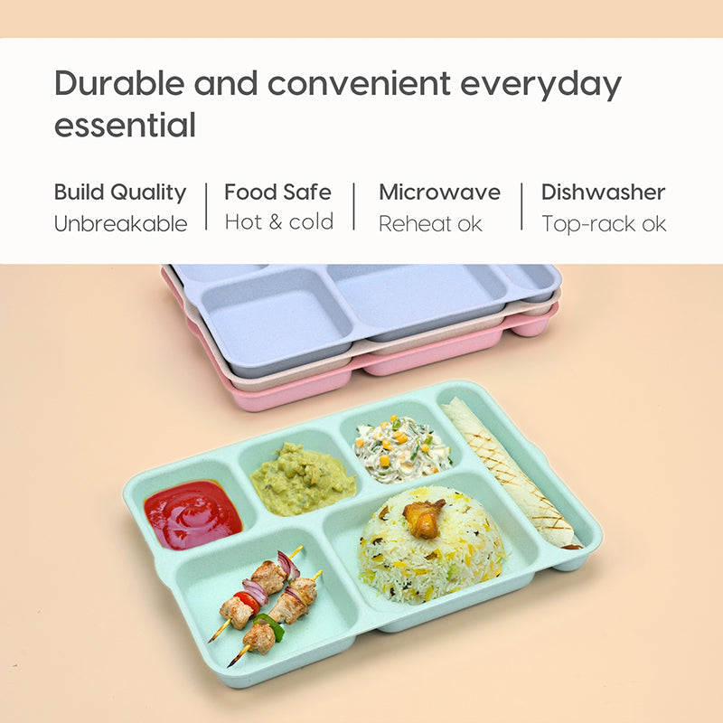 Novaterra Sectioned Dinner Plate - Set Of Four media 3