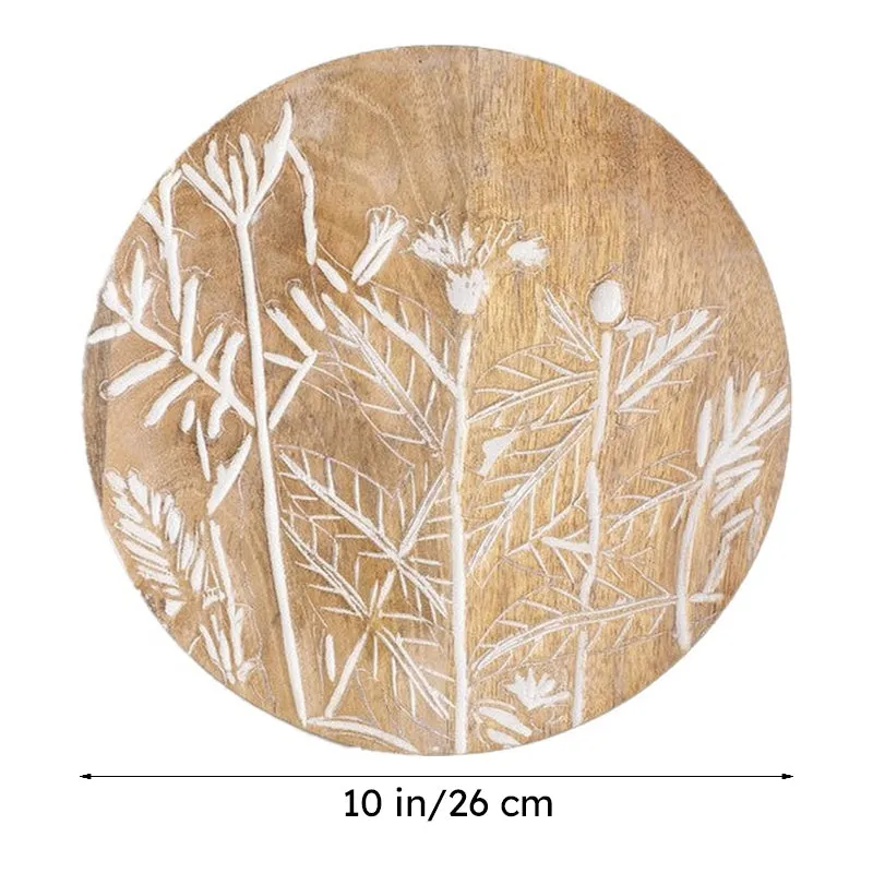 Garden of Delights Wooden Wall Plates - Set Of Six media 9