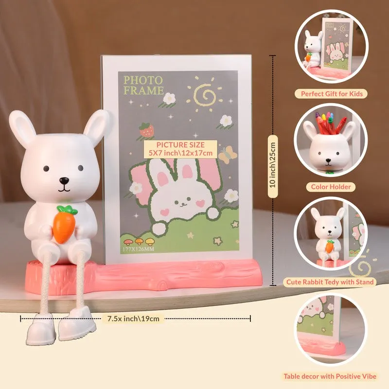 Bunny Bloom Rabbit Photo Frame media 7