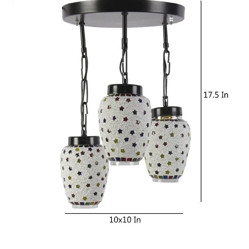 Glitter Scatter Cluster Ceiling Lamp media 3
