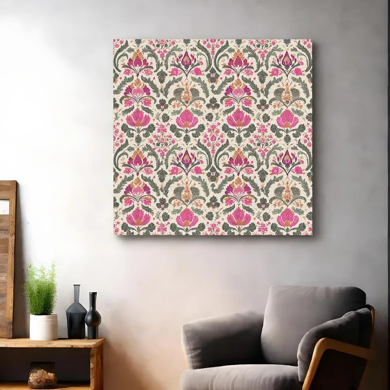Floral Pulse Canvas Wall Art media 8