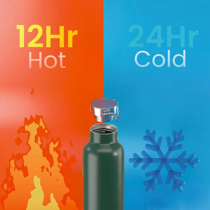 Hot & Cold Mate Smart Water Bottle - Green (600 mL) media 7