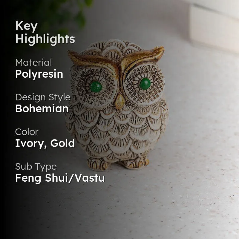 Owl Gaze Showpiece media 2
