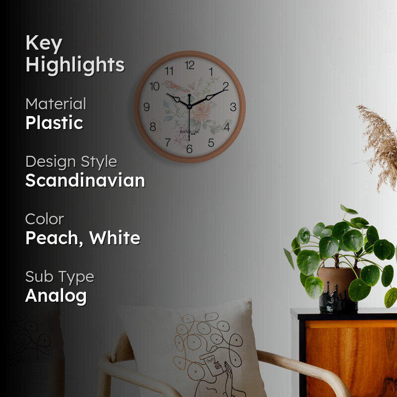Epoch Grace Analog Wall Clock media 2