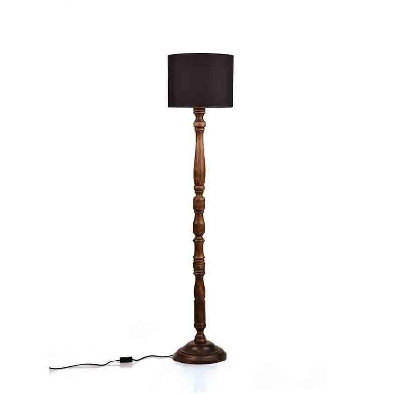 Braided Floor Lamp - Black media 4