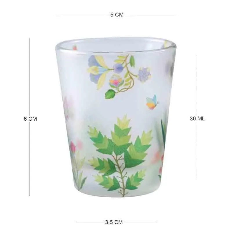 Vibrant Bliss Frosted Shot Glass (30 ml ) - Set Of Two media 5